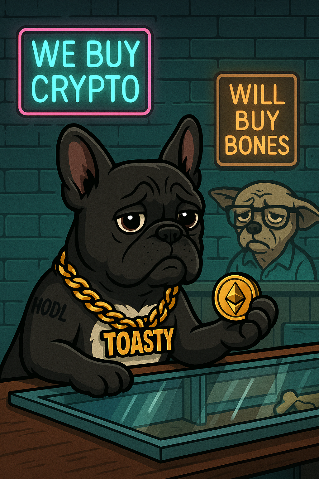 Diamond Paws Toasty